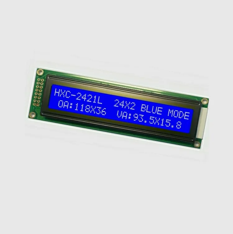 20x2 2002 202 Larger Charactrer LCD Module Display Screen LCM Blue w/ Backlight 