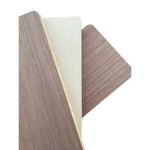 Superfície de piso em lascas de madeira para venda Tábua de madeira MDF Mesa de madeira com acabamento em pedra natural mesa de basswood folheado bordado