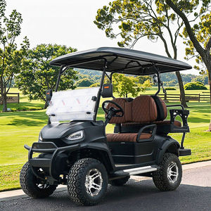 Voiturette de golf électrique 4 places personnalisable et écologique, certifiée zéro émission DOT/CEE pour routes non publiques - Product Image 2