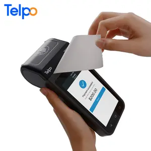 Telpo Automation Tarif Sammlung mobile Zahlung Lotterie edc pos Maschine mit Gutschein drucker