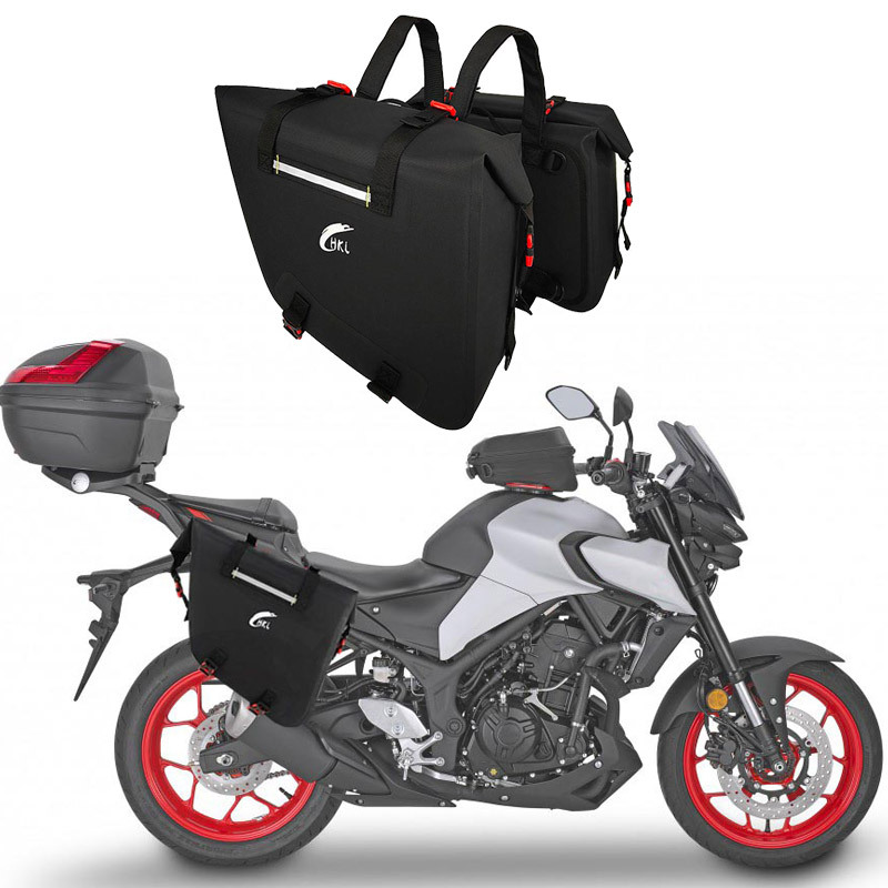 Manufacture Wholesale Motorcycle Saddle Bags 500D