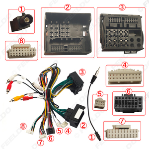Adaptador de Cableado de Alimentación de 16 Pines para Automóvil con Canbus para BMW M1 (11-13)/M3/M5 (09-13)/X1 (10-15)/X3 (11-13)/X5 (10-13) con Sistema <span class=keywords><strong>CIC</strong></span> OEM - Product Image 2