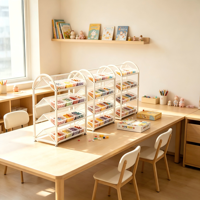 Support de rangement pour perles à fusionner de bureau, un incontournable pour ouvrir un magasin, support de rangement et d'organisation pour perles à fusionner, support de rangement multi-niveaux