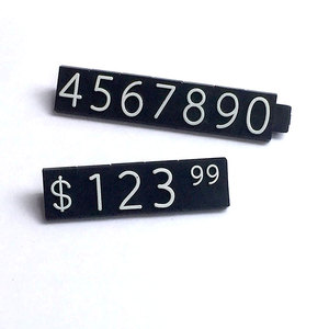 Etiquetas de <span class=keywords><strong>Precio</strong></span> Plegables de Plástico para Joyería, Cubos de Precios en Monedas de Yen, Dólar, Libra Esterlina y <span class=keywords><strong>Euro</strong></span> para Exhibición en Tiendas de Relojes - Product Image 3