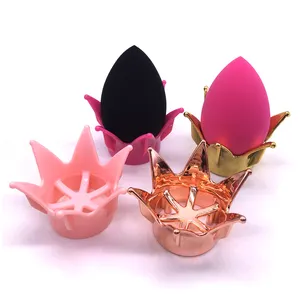 Marble Plastic Beauty Makeup Blender Holder for regular makeup sponge