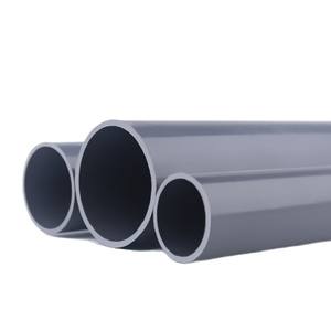 Tuyau d'alimentation en eau en PVC gris épaissi avec connexion adhésive pour l'irrigation et l'aquaculture - Product Image 4