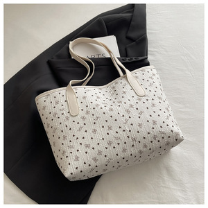Trendy and stylish printed women's shoulder bag with a unique <b>bow</b> fresh and casual design <b>large</b> capacity versatile and high-end - Product Image 2