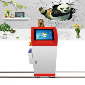 3D UV Flat Intelligent Vertical Wall Printer Digital Varnish Inkjet Printing Machine Direct To Wall Painting Machine