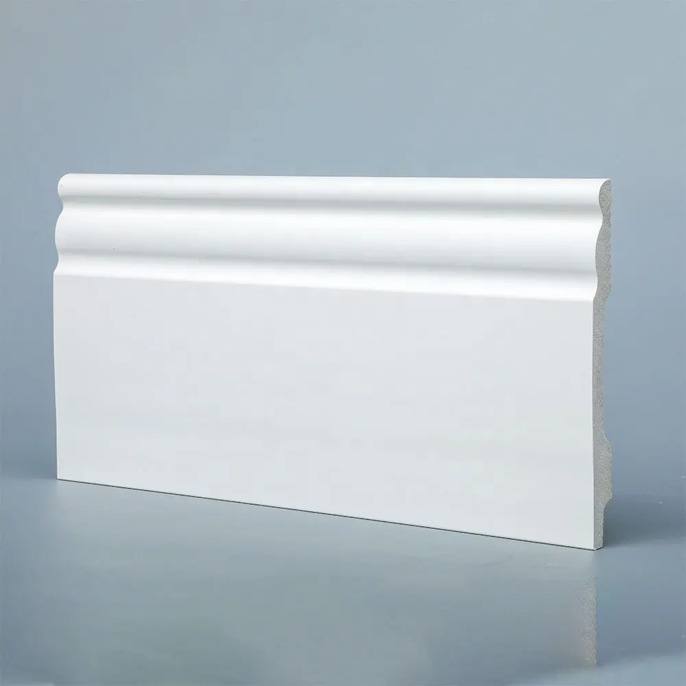 AMER Buy-rodapié de poliestireno, base de pared blanca de alta durabilidad, barato