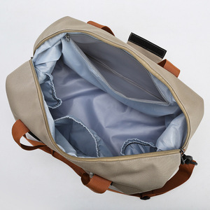 2026 Custom Logo Large Luggage PU <b>Duffel</b> <b>Bag</b> for Yoga Fitness Gym Travel Wholesale Separated Waterproof Portable Travel - Product Image 2