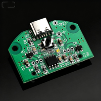 Module d'atomisation à double buse de pulvérisation USB pour humidificateur d'air, carte de circuit imprimé avec interrupteur de commande pour plantes et animaux domestiques