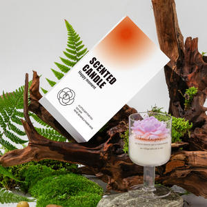 Caja de Regalo con Vela de Cera de Coco con Aroma a Jazmín para San Valentín, Navidad, Año Nuevo - Aromaterapia Artesanal, Fragancia Lujosa - Product Image 2