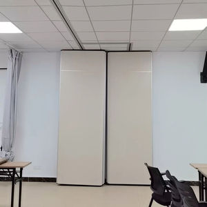 ฉากกั้นห้องไม้พับได้แบบเลื่อน สำหรับห้องประชุม ห้องเรียน โรงยิม โกดัง ห้องครัว ใช้แบ่งพื้นที่สำนักงาน - Product Image 1