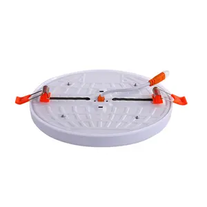 Factory Wholesale AC175-265V COB - Recessed Round LED Panel Light Manufactures With Luminous For Warm Office Time (3W-24W)