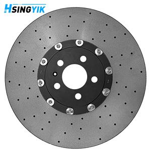 Disque de frein en céramique carbone avant Hsingyik pour <span class=keywords><strong>Audi</strong></span> A6 C8 A7 <span class=keywords><strong>RS6</strong></span> RS7 4K0615301S 420X40MM - Product Image 3