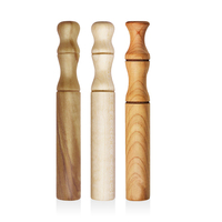 Inhalateur d'huile essentielle sans fumée en bois aromatisé avec logo personnalisé, utilisation buccale, sans nicotine, respiration facile, arrêt du tabagisme, bâtonnets anti-tabac