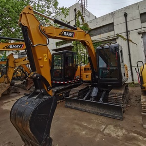 Miniexcavadora Sany SY75C Usada de 7 Toneladas, de Buena Calidad, Hidráulica de Orugas, con 90% de Disponibilidad, Componentes de Bomba, Motor y Caja de Cambios en Venta - Product Image 1