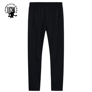 UNIQUE GYM WEAR Nouvelle Collection Pantalons Décontractés pour Hommes Écologiques Respirants Doux Confortables en Polyester/Coton Toile pour la Nuit - Product Image 3