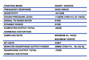 Micrófono de condensador con cancelación de ruido USB todo metal para estudio de grabación en vivo por <span class=keywords><strong>ordenador</strong></span>, micrófono de condensador con grabación en vivo, todo tipo de metal - Product Image 5