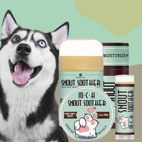 Marque privée Bio Vegan Baume Pour Animaux De Compagnie Sain Nourrissant Hydratant Réparateur Griffe Cire Naturel Chien Nez Soins Pet Toilettage