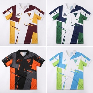 Jersey Sepak Bola & Futsal Retro Blokecore Custom OEM ODM Putih Burgundy Emas dengan Cetakan Geometris Full Sublimasi untuk Latihan - Product Image 4