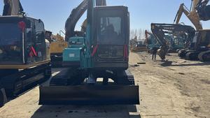 Kobelco SK75 7.5 tonnes Mini pelle Kobelco d'occasion Machine à bas prix avec moteur, boîte de vitesses, pompe à engrenages PLC - Product Image 5