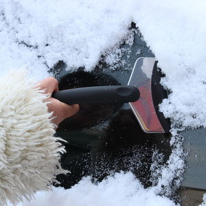 Brosse universelle pour <span class=keywords><strong>grattoir</strong></span> à neige et à glace, outil de déneigement d'hiver 3 en 1 avec poignée ergonomique pour <span class=keywords><strong>pare</strong></span>-<span class=keywords><strong>brise</strong></span> de voiture - Product Image 4