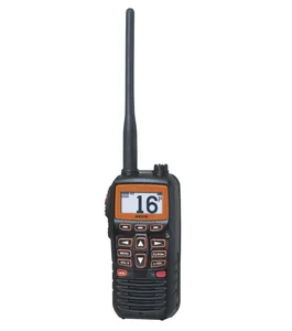 Hx210 hx210e VHF Marine nổi cầm tay đài phát thanh IPX7 thu phát không thấm nước với tiêu chuẩn Chân Trời SBR-23Li Walkie Talkie Pin