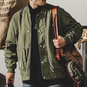 Chaqueta Americana Resistente para Hombre, Estilo Piloto, para Primavera y Otoño, Traje de Caza Vintage, Overol Color Caqui, Ropa Deportiva - Product Image 6