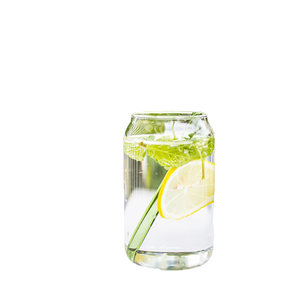 Wholesale <b>Reusable</b> 16 oz Frosted Glass Tumbler with Bamboo Screw-On Lid and Straw Cute Design Unisex Travel <b>Cup</b> - Product Image 1