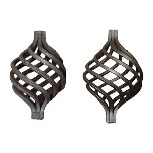 Panneau en <span class=keywords><strong>fer</strong></span> <span class=keywords><strong>forgé</strong></span> à double <span class=keywords><strong>volute</strong></span>, pièces détachées, pour portail, clôture, garde-corps, balustrade - Product Image 2