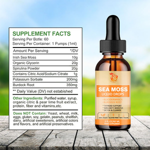 Gouttes liquides de mousse de mer à marque privée OEM avec glycérine, complément pour le soutien de la thyroïde et l'amélioration du système immunitaire - Product Image 2