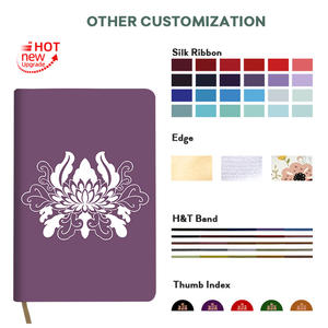 Bible du Nouveau Testament en papier recyclé, reliure à dos apparent, marquage à chaud, format A55, couleur French Dusty Grape, travail manuel ASV 4600 - Product Image 6