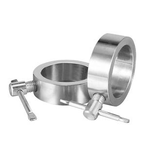 Colliers <span class=keywords><strong>de</strong></span> barre d'haltères en acier inoxydable pour la <span class=keywords><strong>musculation</strong></span>, pinces pour barres d'haltères, clips, colliers <span class=keywords><strong>de</strong></span> verrouillage pour barres d'haltères <span class=keywords><strong>de</strong></span> 2 pouces - Product Image 1