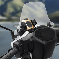 Support de téléphone pour moto anti-vibration rotatif à 360°, style griffe, durable