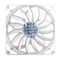 Ventilateur de refroidissement pour ordinateur Fan Doctor MF14015 15 mm ultra-fin à lévitation magnétique FDB dynamique 14 cm carré avec dissipateur thermique à billes