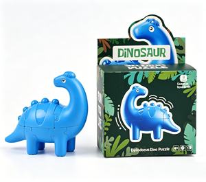 Nuevo Cubo Mágico 3D Creativo, Juguetes Educativos para Niños, Cubo con Forma de Dinosaurio <span class=keywords><strong>Diplodocus</strong></span> de Dibujos Animados - Product Image 2
