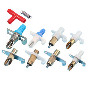 Tavşan çeşitli tavşan nipeller tiryakisi için tarım su nipeli bakır plastik tavşan tiryakisi - Product Image 1