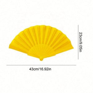 Abanico de Mano de Plástico Ecológico Promocional, Recuerdo de Boda, Impresión de Logotipo Personalizado, Estilo Náutico Plegable de 23 cm, Amor - Product Image 4