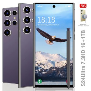 Edición Económica S24 ULTRA Original, Pantalla Completa de 7.3 Pulgadas, 16GB+1TB, 72MP+108MP, Teléfono Celular Inteligente Android - Product Image 1