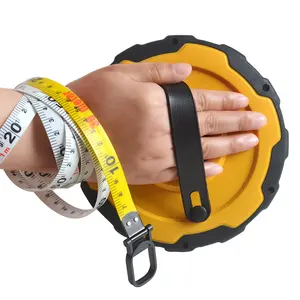 BTE High Soft Quality Tape Measure 30 Meter Fully Enclosed Waterproof Fiberglass 20m 30m 50m Leather Tape Measure Heart