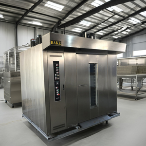 Italie Commercial 32 Plateaux Rack Gaz <span class=keywords><strong>Vapeur</strong></span> Injectée <span class=keywords><strong>Four</strong></span> à Pain et <span class=keywords><strong>Four</strong></span> Rotatif Diesel <span class=keywords><strong>Four</strong></span> de Boulangerie Rotatif - Product Image 3