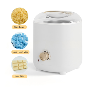 200cc Adjustable Temperature <b>Wax</b> Heater Pot for Depilatory <b>Wax</b> <b>Melting</b> and Home Salon Hair Removal - Product Image 1