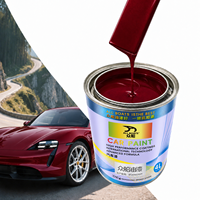 Peinture automobile unie 1K haute couvrance à base acrylique liquide pour la réparation et la retouche de carrosserie automobile avec application au pistolet - Tous types de bateaux