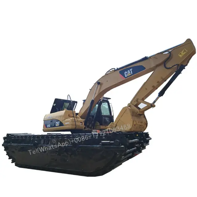 중고 건설 애벌레 320D 보트 굴삭기 기계 CAT 320d 보트 애벌레 장비 320c 320b 320dl