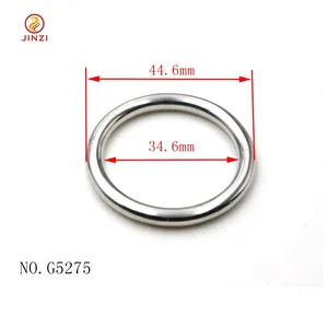 Bán Buôn Túi Phụ Kiện Kim Loại Shinny Silvermetal O Ring