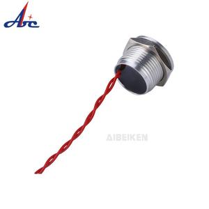 Normally Open IP68 Water防水Dia 16ミリメートルPanel Cutout Momentary Electrical Piezo Bathroom Waterproof Switch With 2 Cables - Product Image 5