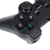 Mando de Juego con Cable USB y Motor de Vibración para PC, Joystick para Juegos en Casa