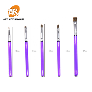 <span class=keywords><strong>Set</strong></span> <span class=keywords><strong>di</strong></span> 5 Pennelli per Biscotti allo Zucchero AK, Strumenti per Decorazione Torte, <span class=keywords><strong>Set</strong></span> <span class=keywords><strong>di</strong></span> Pennelli per <span class=keywords><strong>Pasticceria</strong></span> DB-05 - Product Image 2
