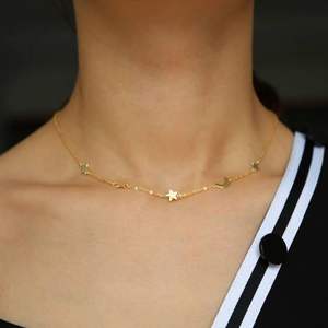 Collar de plata de primera ley con forma de luna y estrella, cadena de eslabones, plata esterlina 2023 - Product Image 3